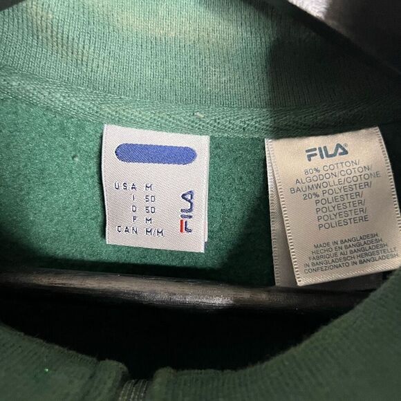 Fila 1/2 Zip Pullover Medium - Picture 3 of 3